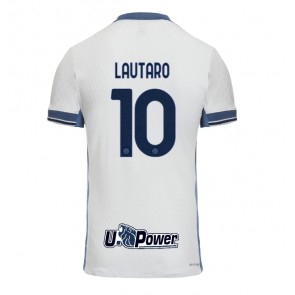 Inter Milan Lautaro Martinez #10 Udebanetrøje 2024-25 Kort ærmer